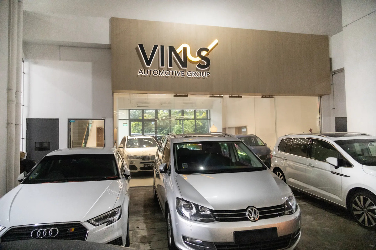 Vin's West showroom