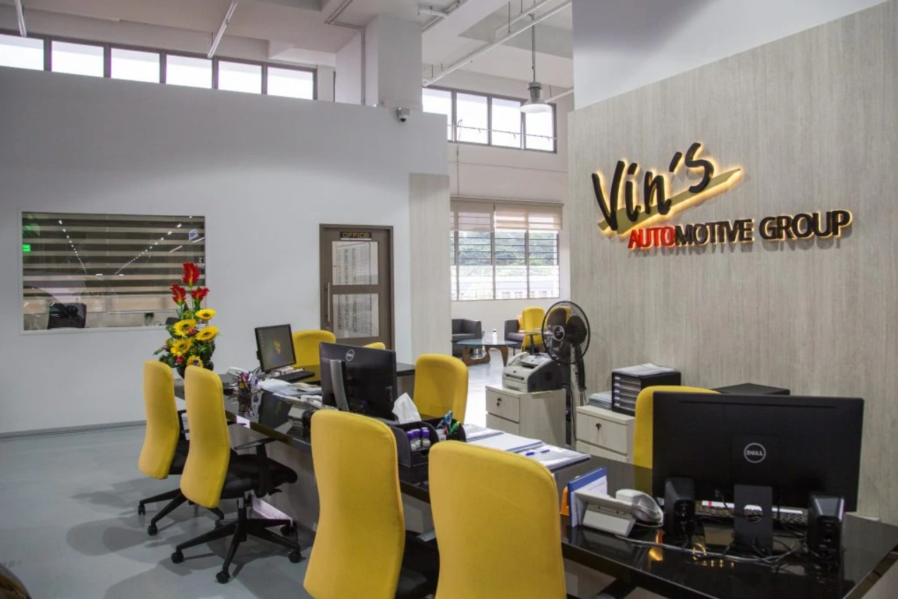 Vin's showroom